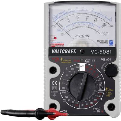 VOLTCRAFT VC-5081 Hand-Multimeter analog CAT III 500 V (VC-5081) von VOLTCRAFT