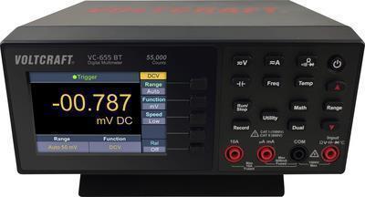 VOLTCRAFT VC-655 BT Tisch-Multimeter digital CAT I 1000 V, CAT II 600 V Anzeige (Counts): 55000 (VC-11785300) von VOLTCRAFT