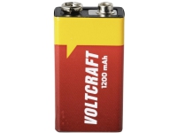 VOLTCRAFT VC-9V-Li-1200mAh 9 V-Blokbatteriei Lithium 1200 mAh 9 V 1 stk von VOLTCRAFT
