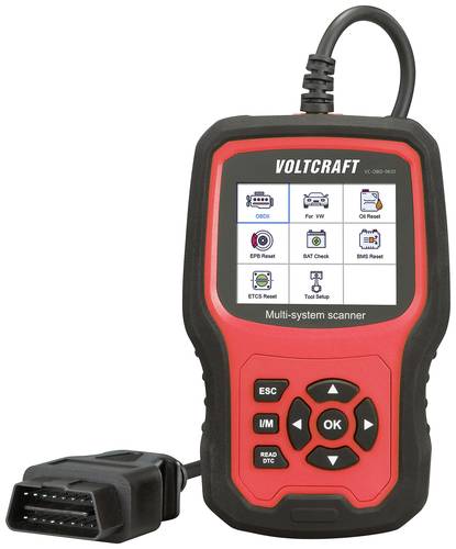 VOLTCRAFT VC-OBD-9610 OBD II Diagnosetool VC-13097390 von VOLTCRAFT