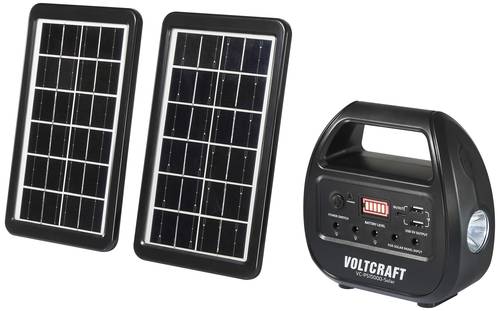 VOLTCRAFT VC-PS15000-Solar VC-14297675 Solar-Powerbank Ladestrom Solarzelle 0.51A 3W 15000 mAh von VOLTCRAFT