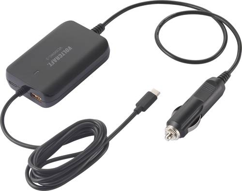 VOLTCRAFT VC100WC-3 USB-Ladegerät 100W KFZ Ausgangsstrom (max.) 5A Anzahl Ausgänge: 3 x USB, USB-C von VOLTCRAFT