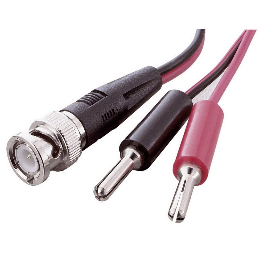 VOLTCRAFT VOLTCRAFT BNC-Messleitung 0.80 m Schwarz, Rot Optisches-Kabel, (80.00 cm) von VOLTCRAFT