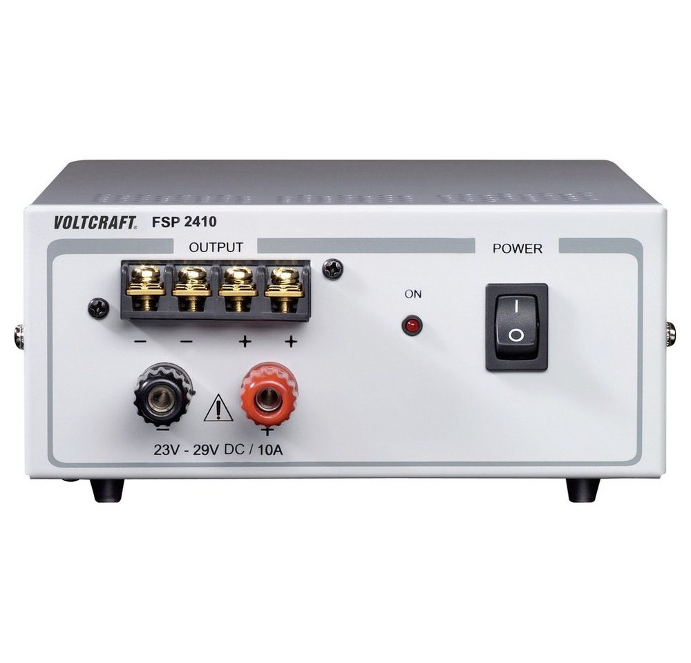 VOLTCRAFT VOLTCRAFT FSP 2410 Labornetzgerät, Festspannung 24 - 29 V/DC 10 A 240 Labor-Netzteil VOLTCRAFT VOLTCRAFT FSP 2410 Labornetzgerät, Festspannung 24 - 29 V/DC 10 A 240 Labor-Netzteil von VOLTCRAFT