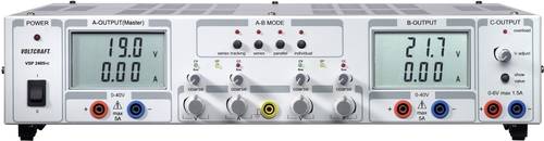 VOLTCRAFT VSP 2405 Labornetzgerät, einstellbar 0.1 - 40 V/DC 0 - 5A 409W Anzahl Ausgänge 3 x VOLTCRAFT VSP 2405 Labornetzgerät, einstellbar 0.1 - 40 V/DC 0 - 5A 409W Anzahl Ausgänge 3 x von VOLTCRAFT