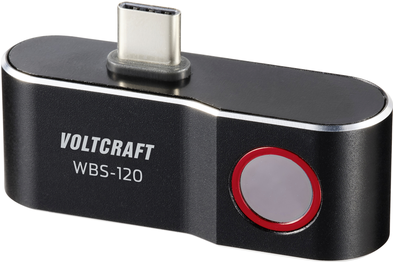 VOLTCRAFT WBS-120 Wärmebildkamera -20 bis 400 °C 120 x 90 Pixel 25 Hz USB-C® Anschluss für Android Geräte (VC-14378990) von VOLTCRAFT