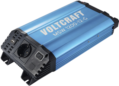 VOLTCRAFT Wechselrichter MSW 1200-12-G 1200 W 12 V/DC - 230 V/AC (VC-13984555) von VOLTCRAFT