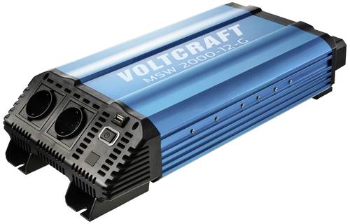VOLTCRAFT Wechselrichter MSW 2000-12-G 2000W 12 V/DC - 230 V/AC von VOLTCRAFT