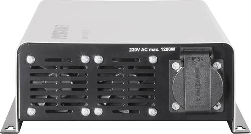 VOLTCRAFT Wechselrichter SWD-1200/24 1200W 24 V/DC - 230 V/AC Fernbedienbar von VOLTCRAFT