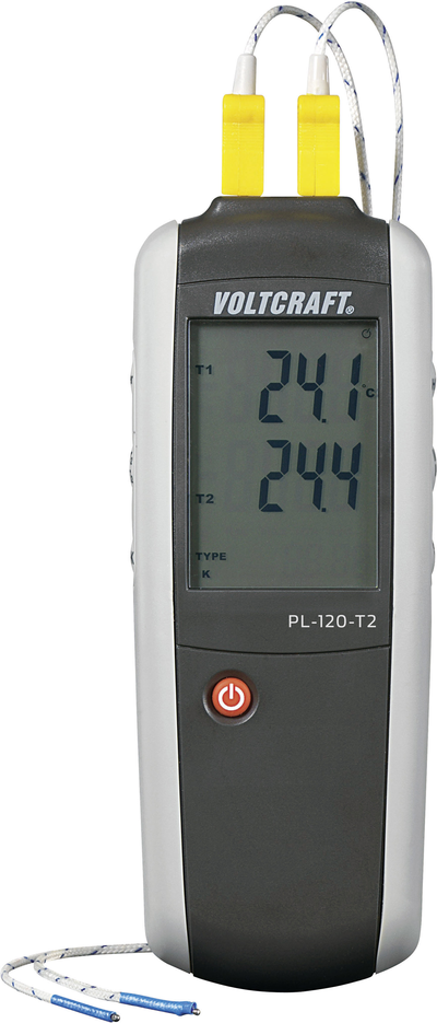 Voltcraft® PL-120 T2 Temperatur-Messgerät, Thermometer (PL-120 T2) von VOLTCRAFT
