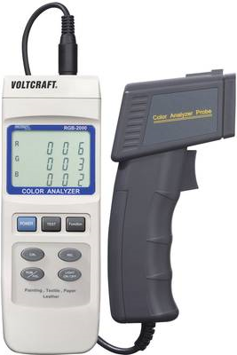 Voltcraft® RGB-2000 Farb-Analysegerät, Spektralanalyse von VOLTCRAFT