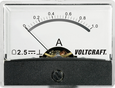 Voltcraft AM-60X46/1A/DC Einbau-Messgerät AM-60X46/1A/DC 1 A Drehspule (AM-60X46/1A/DC) von VOLTCRAFT
