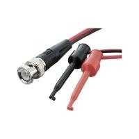 Voltcraft BNC-Messleitung [ BNC-Stecker - Abgreifklemmen] 0.8 m Schwarz, Rot BNC-2 x IC-Klemmprüfspi (KC300I) von VOLTCRAFT