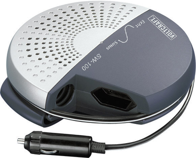 Voltcraft Wechselrichter SW-100 12V 100 W 12 V/DC 11 - 15 V/DC Lüfterlos (18336) von VOLTCRAFT