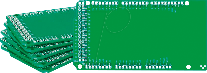 VOLTERA 1000074 - Voltera Leiterplatten (PCB), Arduino Mega Templates von VOLTERA