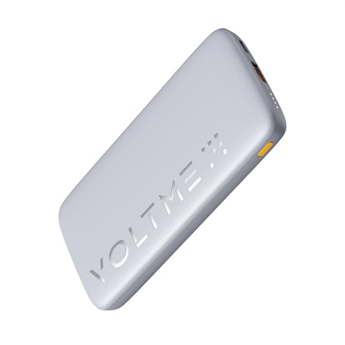 VOLTME Power Bank 10000mAh, Hypercore 10K Essential Powerbank mit USB C und USB A, PD3.0 Externe Handyakkus Klein mit LED LED-Anzeige Kompatibel mit iPhone 16 Pro Max iPad Sasmsung S24 Huawei, Grau VOLTME Power Bank 10000mAh, Hypercore 10K Essential Powerbank mit USB C und USB A, PD3.0 Externe Handyakkus Klein mit LED LED-Anzeige Kompatibel mit iPhone 16 Pro Max iPad Sasmsung S24 Huawei, Grau von VOLTME
