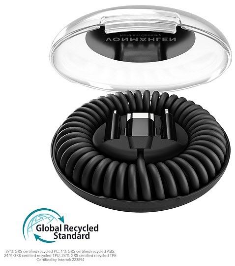 Allroundo Eco USB-C-Kabel schwarz von VONMÄHLEN