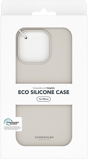 Eco Silicone Case für iPhone 15 cream Eco Silicone Case für iPhone 15 cream von VONMÄHLEN