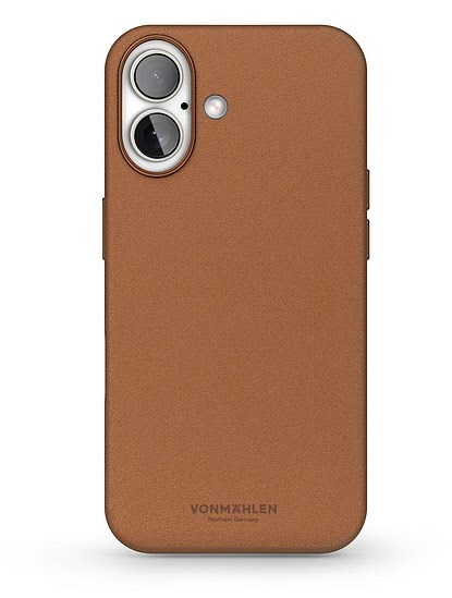 Like Leather Case für iPhone 16 braun Like Leather Case für iPhone 16 braun von VONMÄHLEN