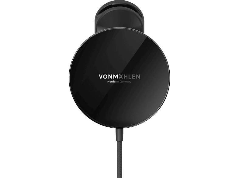 VONMÄHLEN Aura Car magnetischer Wireless Charger Black von VONMÄHLEN