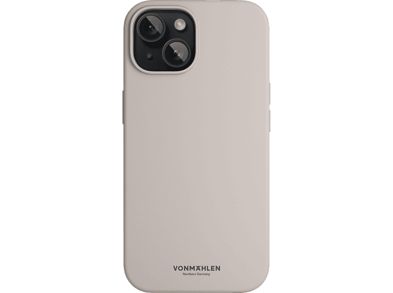 VONMÄHLEN Eco Silicone Case, Backcover, Apple, iPhone 15, Cream VONMÄHLEN Eco Silicone Case, Backcover, Apple, iPhone 15, Cream von VONMÄHLEN