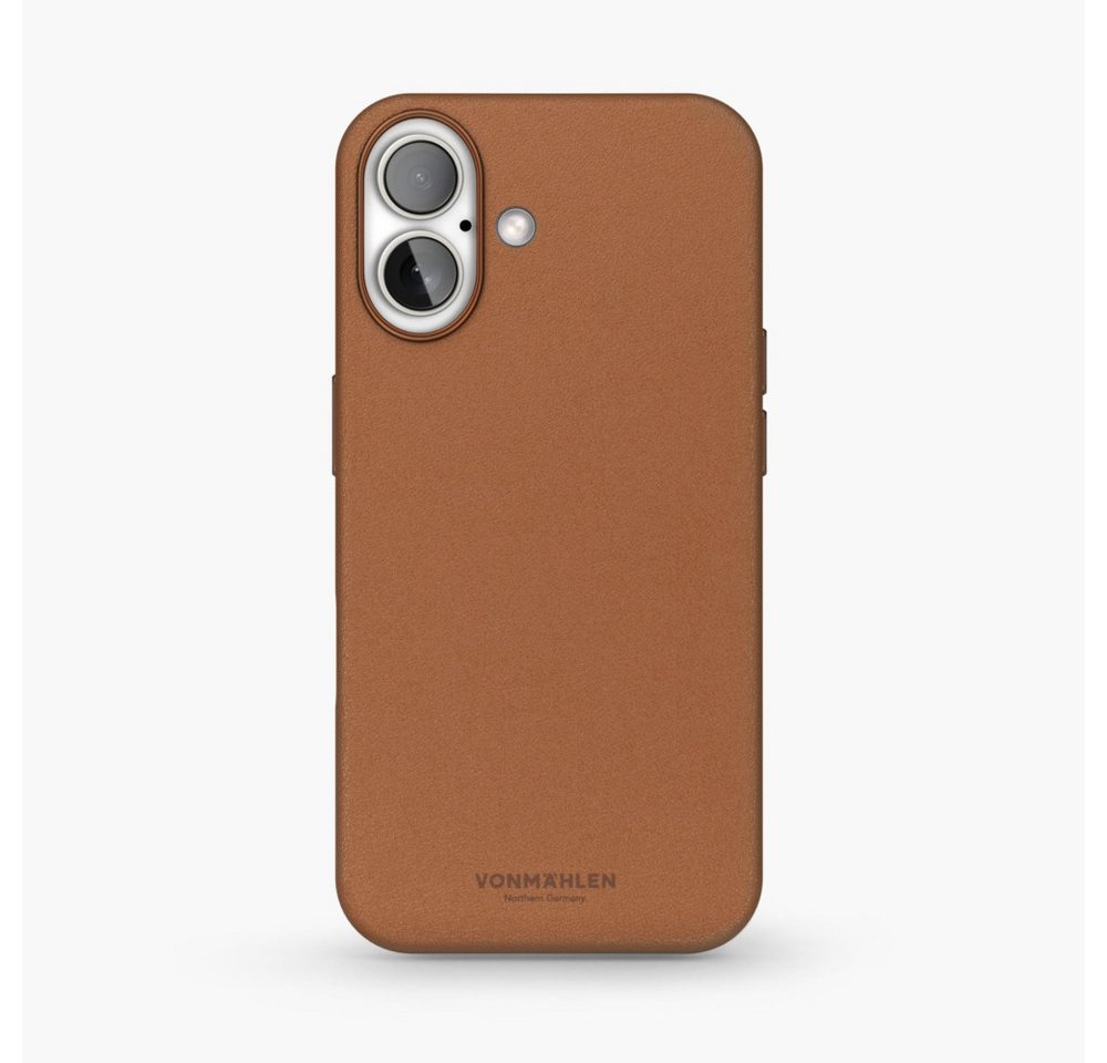 VONMÄHLEN Handyhülle Like Leather Case - Schutzhülle, MagSafe kompatibel iPhone 16, Brown VONMÄHLEN Handyhülle Like Leather Case - Schutzhülle, MagSafe kompatibel iPhone 16, Brown von VONMÄHLEN