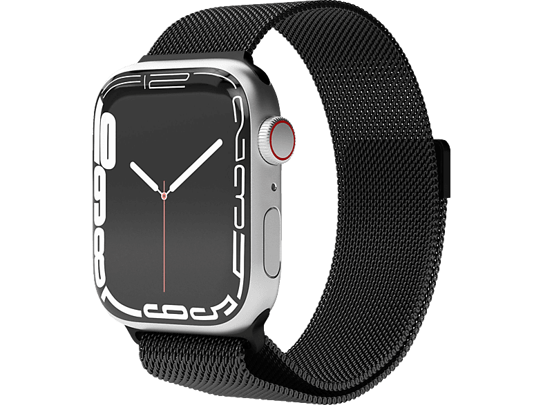 VONMÄHLEN Milanese Loop, Ersatzarmband, Apple, Black von VONMÄHLEN