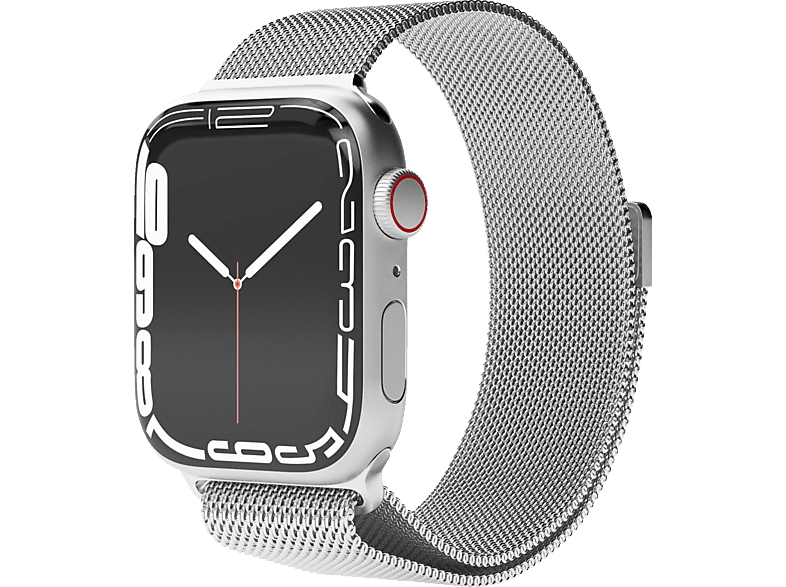 VONMÄHLEN Milanese Loop, Ersatzarmband, Apple, Silver von VONMÄHLEN