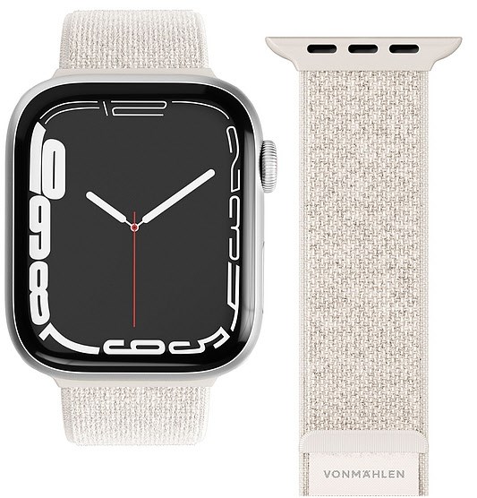 Watch Straps Fitness Loop 2 Armband für Apple Watch (38/40/41mm) cream von VONMÄHLEN