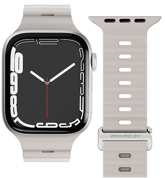 Watch Straps Wave 2 Armband für Apple Watch (38/40/41mm) cream von VONMÄHLEN