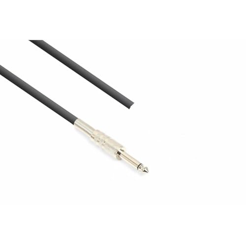 SkyTronic Signalkabel Lautsprecherkabel 6,3 mm Klinke Mono - Offenes Ende - 6 Meter von Vonyx