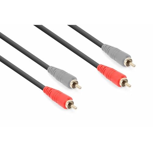 Vonyx Signalkabel Audiokabel 2x Chinch (Tulpe) - 3 Meter von Vonyx