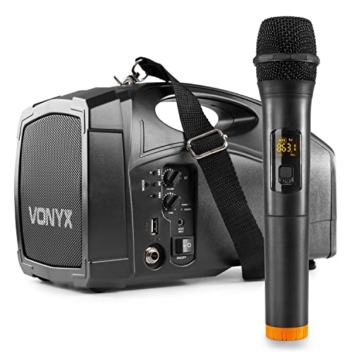 Vonyx ST014 tragbarer PA-Lautsprecher mit kabellosem UHF-Mikrofon von VONYX