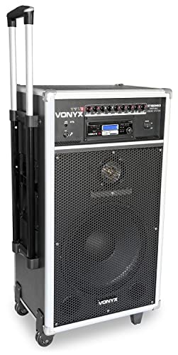 Vonyx ST180MKII Mobile PA-Anlage 450W USB, SD/MMC für MP3s CD-Player von VONYX