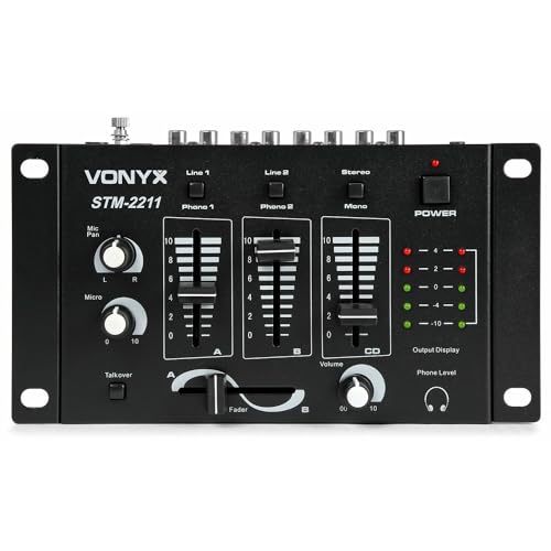 Vonyx STM-2211B 4-Kanal-Mischpult von VONYX