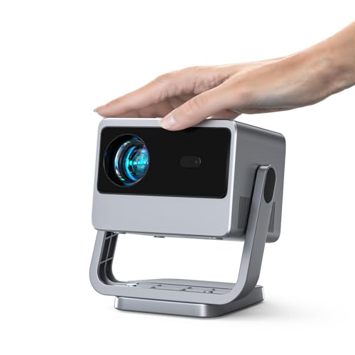 Smart Mini Beamer,VOPLLS Autofokus/Trapezkorrektur 20000 Lumen Tragbarer Beamer 4K Unterstützt, WiFi6 Bluetooth Full HD 1080P Video BeamerBeamer Klein Heimkino/Outdoor Projektor für Handy/Laptop Smart Mini Beamer,VOPLLS Autofokus/Trapezkorrektur 20000 Lumen Tragbarer Beamer 4K Unterstützt, WiFi6 Bluetooth Full HD 1080P Video BeamerBeamer Klein Heimkino/Outdoor Projektor für Handy/Laptop von VOPLLS