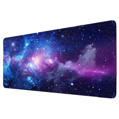 Großes Mauspad mit Galaxie-Druck, großes Gaming-Mauspad mit genähten Kanten, lange verlängerte Tastatur-Mauspads für den Schreibtisch, XL-Computer-Mauspad mit rutschfester Unterseite für Großes Mauspad mit Galaxie-Druck, großes Gaming-Mauspad mit genähten Kanten, lange verlängerte Tastatur-Mauspads für den Schreibtisch, XL-Computer-Mauspad mit rutschfester Unterseite für von VORTINIOUS