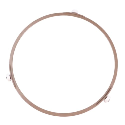 VOSAREA Mikrowellen Drehteller Ring Aus Mikrowellenplatte Mit Rollenhalterung Unterstützung Für Kleine Mikrowellen Durchmesser Mikrowellenzubehör von VOSAREA