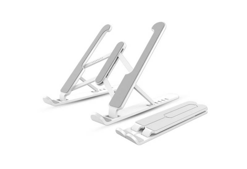 VOSSBACH Notebook Ständer Faltbar Laptop-Ständer, (bis 15,60 Zoll, in 7 Stufen Höhenverstellbar) von VOSSBACH
