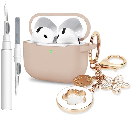 Schutzhülle für VOTILE Airpods 4 – VOTILE Airpods 4 Hüllen 2024 Cover Frauen Silikon iPods 4 Ohrhörer kabelloses Zubehör Ladehüllen Mädchen Bling Schlüsselanhänger für Airpods iPod 4. Generation – Schutzhülle für VOTILE Airpods 4 – VOTILE Airpods 4 Hüllen 2024 Cover Frauen Silikon iPods 4 Ohrhörer kabelloses Zubehör Ladehüllen Mädchen Bling Schlüsselanhänger für Airpods iPod 4. Generation – von VOTILE