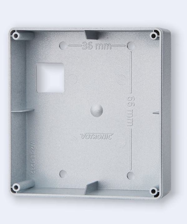 VOTRONIC Aufbaugehäuse Kunststoff grau von VOTRONIC