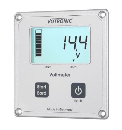 Votronic LCD Voltmeter S von VOTRONIC