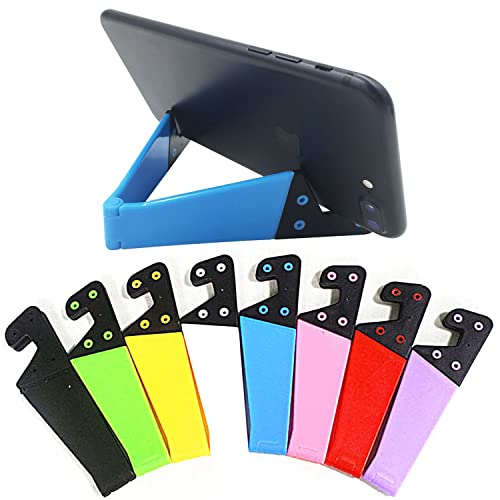 VOVIGGOL Handyhalterung Tisch 8st, V-Modell im Taschenformat Faltbar Handy Ständer für Tablet Halter, Handyhalter Smartphone Ständer für iPad, Tablet, Handy, Kindle (Zufällige 8 Farben) VOVIGGOL Handyhalterung Tisch 8st, V-Modell im Taschenformat Faltbar Handy Ständer für Tablet Halter, Handyhalter Smartphone Ständer für iPad, Tablet, Handy, Kindle (Zufällige 8 Farben) von VOVIGGOL