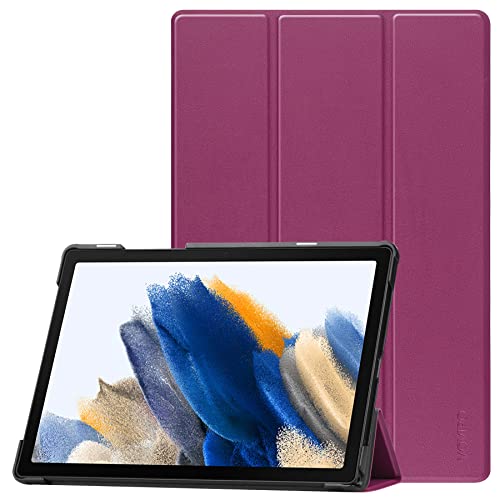 VOVIPO Samsung Galaxy Tab A8 10.5 Zoll Hülle,Ultra Slim Cover Trifold Stand Hardshell Hülle für 10.5 Zoll Galaxy Tab A8 2021 SM-X205/X200-Purple von VOVIPO