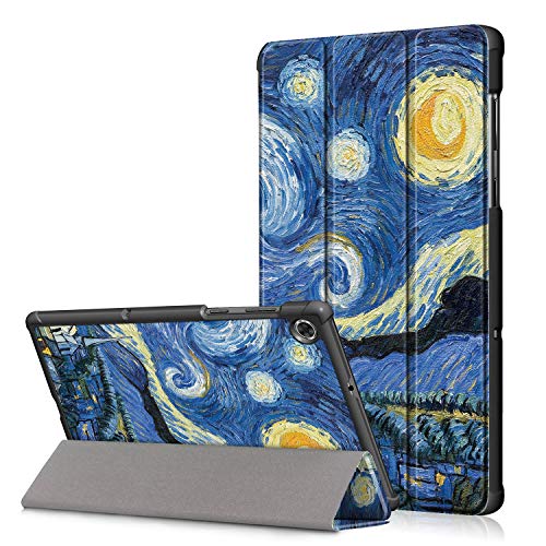 VOVIPO Samsung Galaxy Tab A8 10.5 Zoll Hülle,Ultra Slim Cover Trifold Stand Hardshell Hülle für 10.5 Zoll Galaxy Tab A8 2021 SM-X205/X200-Starry Sky von VOVIPO