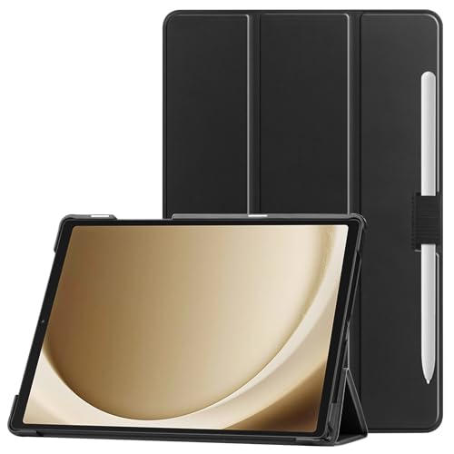 VOVIPO Slim Hülle für Samsung Galaxy Tab A9+ 11 Zoll 2023,Super dünne leichte Tri-Fold Stand Hülle mit Auto Wake/Sleep Funktion für Galaxy Tab A9 Plus 2023 Modell (SM-X210/X216/X218)-Schwarz von VOVIPO