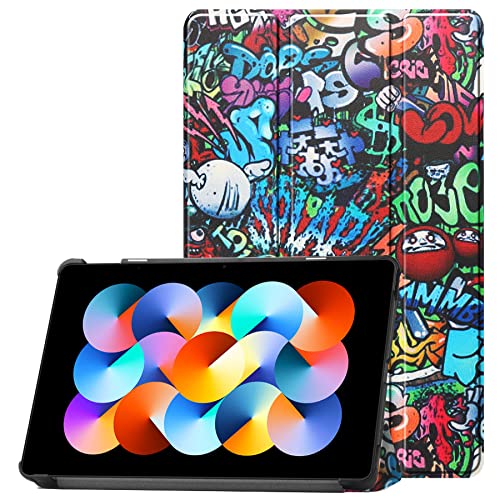 VOVIPO SlimShell Hülle für Xiaomi L83 Redmi Pad Tablette, Super dünne leichte Standabdeckung für Xiaomi Redmi Pad 10.61 Zoll-Graffiti von VOVIPO