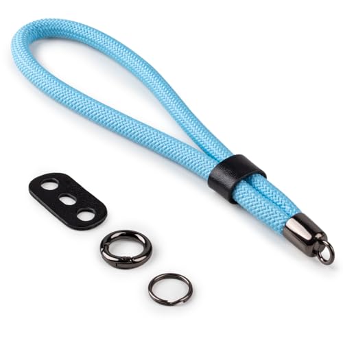 VOVMOEYA Kamera Handschlaufe,Kameragurt aus Seil für Sony Alpha Handschlaufe A7 IV A6400 A6000 Canon EOS Handschlaufe Fujifilm X100V Nikon DSLR Handschlaufe - Blau VOVMOEYA Kamera Handschlaufe,Kameragurt aus Seil für Sony Alpha Handschlaufe A7 IV A6400 A6000 Canon EOS Handschlaufe Fujifilm X100V Nikon DSLR Handschlaufe - Blau von VOVMOEYA