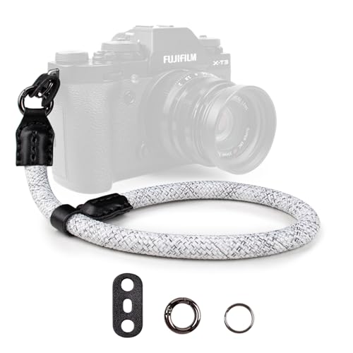 VOVMOEYA Kamera Handschlaufe, Kameragurt aus Seil für Sony Alpha A7 IV A6400 A6000 Canon EOS Fujifilm X100V Nikon DSLR von VOVMOEYA