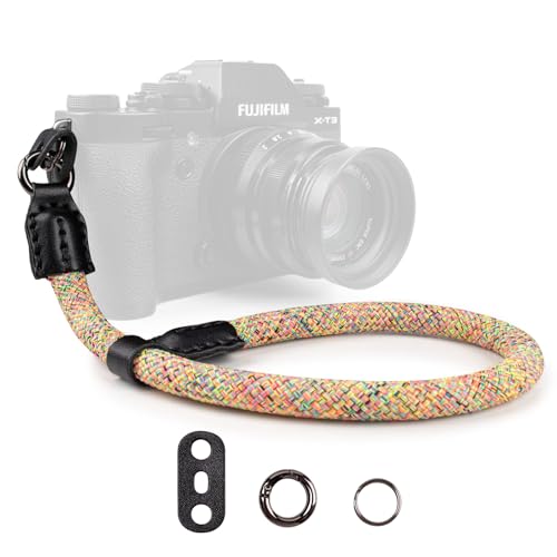 VOVMOEYA Kamera Handschlaufe,Kameragurt aus Seil für Sony Alpha Handschlaufe A7 IV A6400 A6000 Canon EOS Handschlaufe Fujifilm X100V Nikon DSLR Handschlaufe VOVMOEYA Kamera Handschlaufe,Kameragurt aus Seil für Sony Alpha Handschlaufe A7 IV A6400 A6000 Canon EOS Handschlaufe Fujifilm X100V Nikon DSLR Handschlaufe von VOVMOEYA